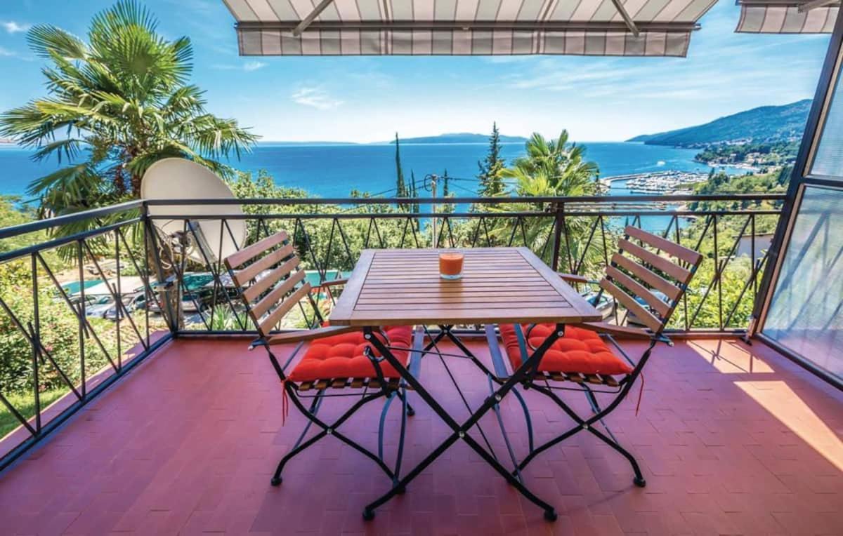 Appartamento Breathtaking Sea View App For 2+1, Bbq ...... Abbazia Esterno foto